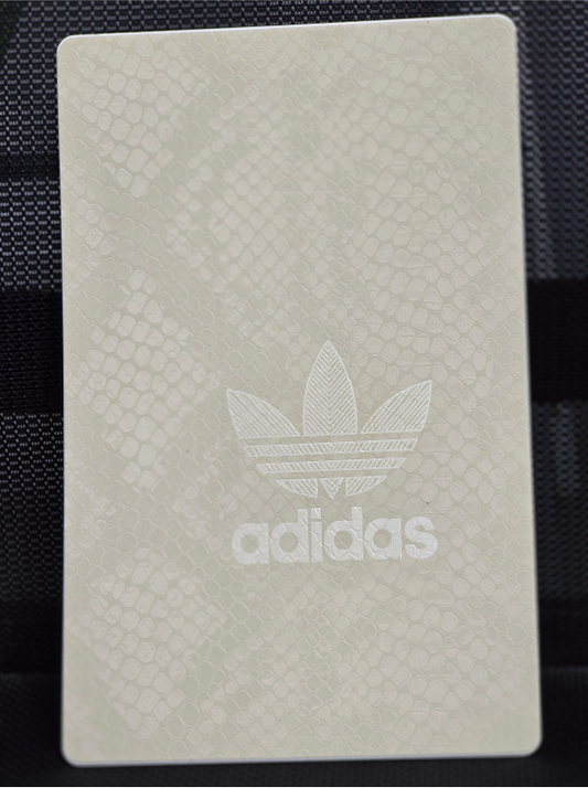 Pack of 3 White Adidas Premium Leather