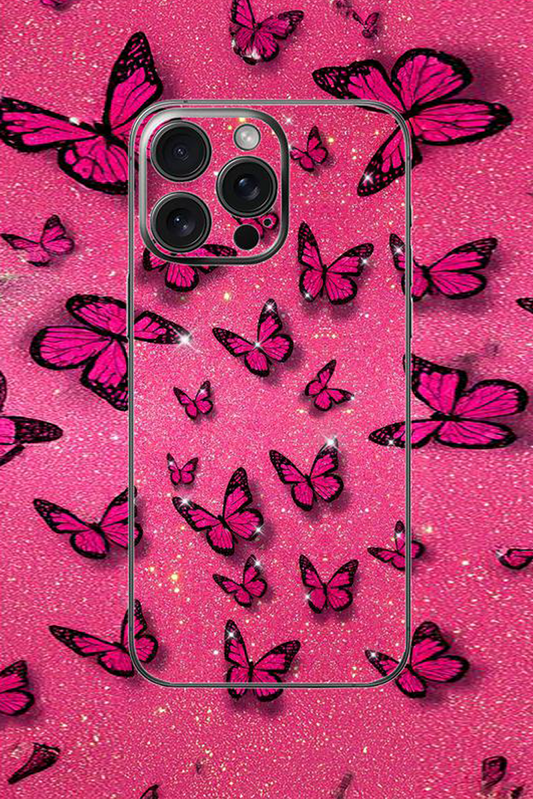 Pack of 3 Pink Butterflies