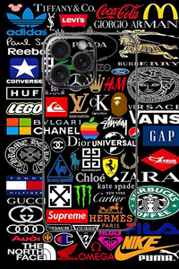 Pack of 3 All Luxury Brands Logo