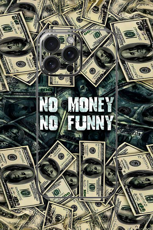 Pack of 3 No Money No Funny